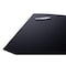 Dacasso Black Leather 34" x 24" Arched Desk Mat without Side-Rails PR-1022 - alternate 5